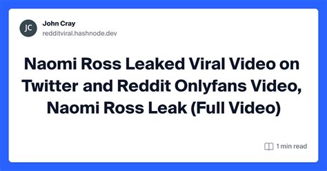 Naomi Ross – Leaked Onlyfans nude video.m4v